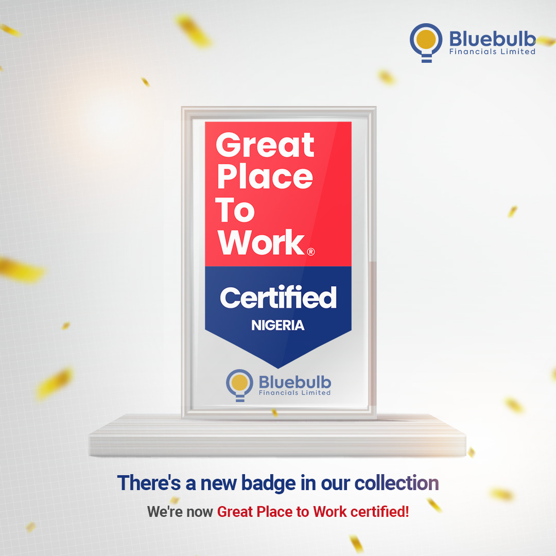 Bluebulb Financials is a Great Place to Work Certified!